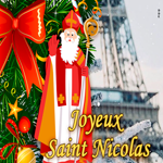 Postcard saint nicolas