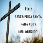 Postcard sexta-feira santa