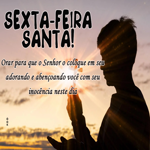 Postcard sexta-feira santa