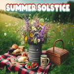 Postcard summer solstice