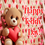 Postcard teddy day