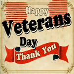 Postcard veterans day