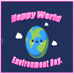 Postcard world environment day