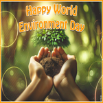 Postcard world environment day