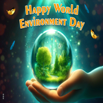 Postcard world environment day