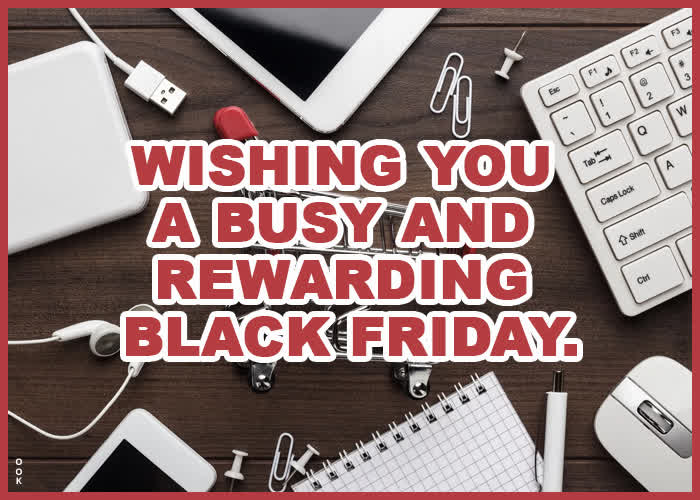 Postcard black friday