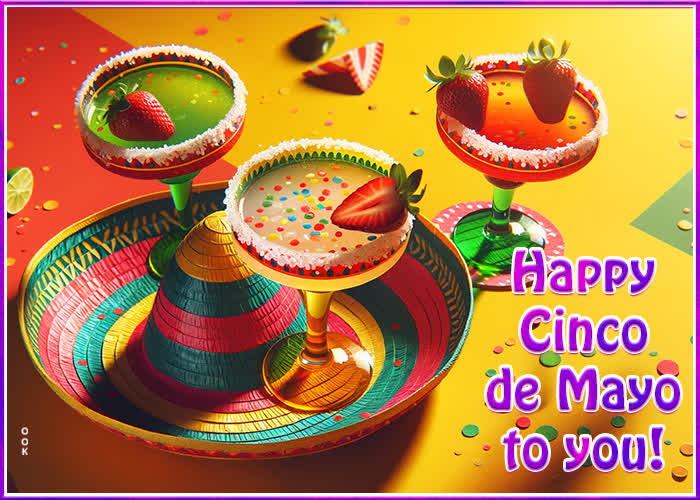 Postcard cinco de mayo