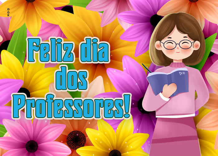 Postcard dia do professor