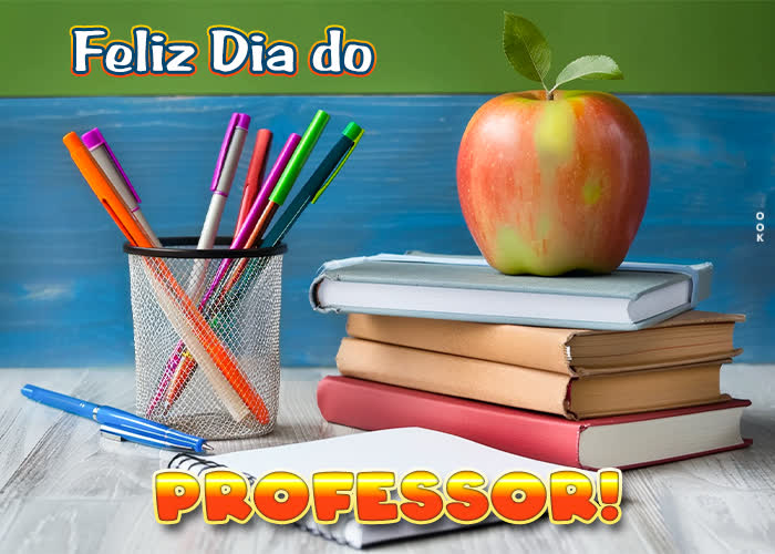 Postcard dia do professor