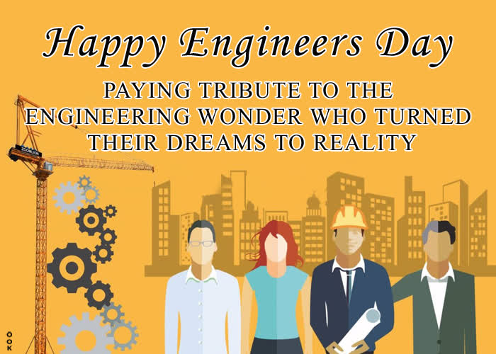 Postcard engineers day