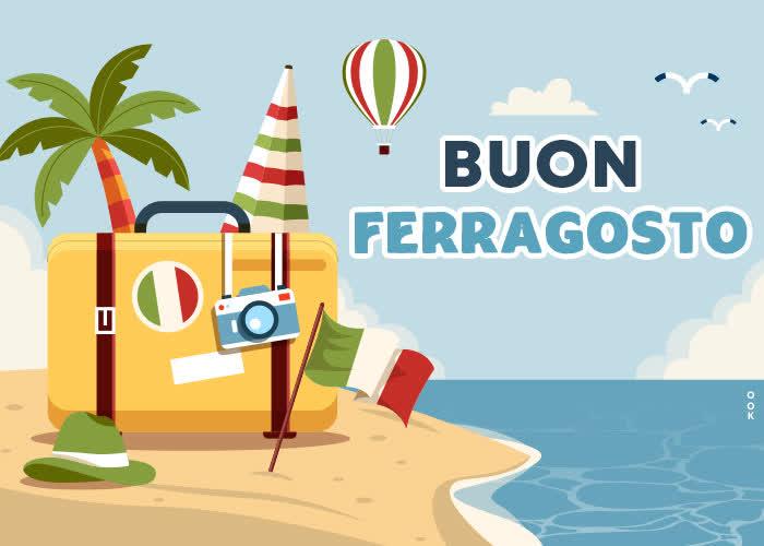 Postcard ferragosto