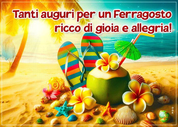 Postcard ferragosto