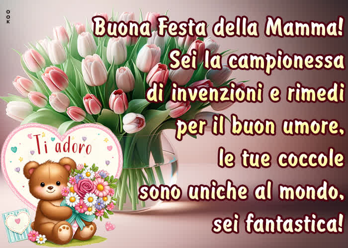 Postcard festa della mamma