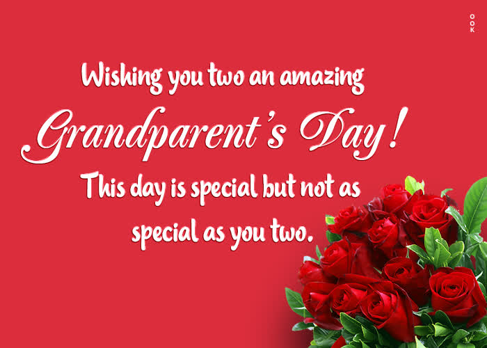 Postcard grandparents day