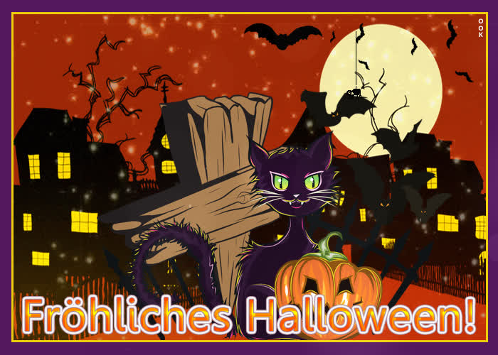 Postcard halloween