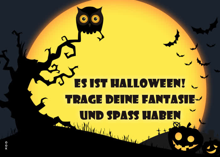 Postcard halloween