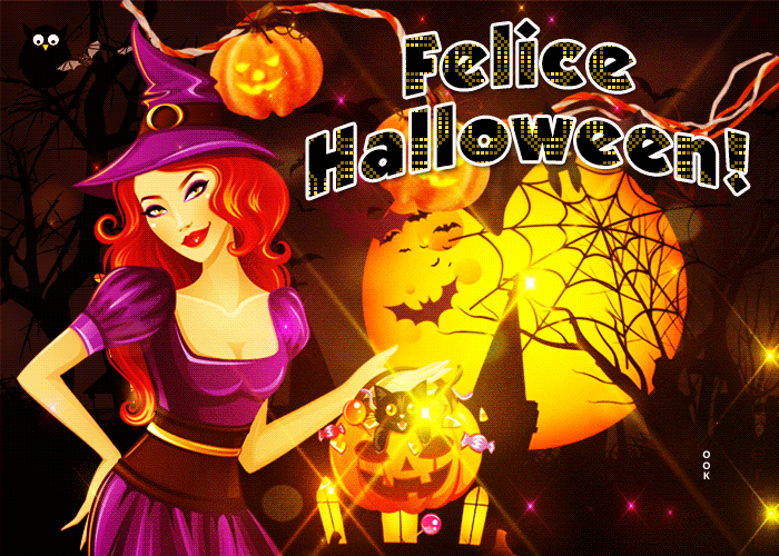 Postcard halloween