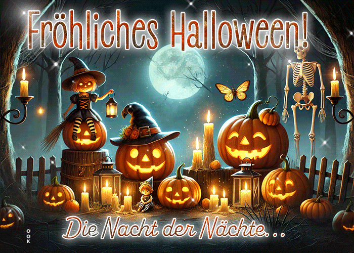 Postcard halloween