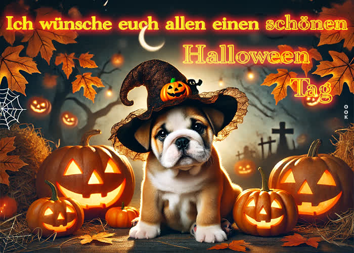 Postcard halloween