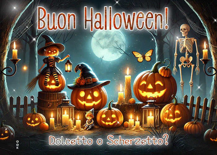 Postcard halloween