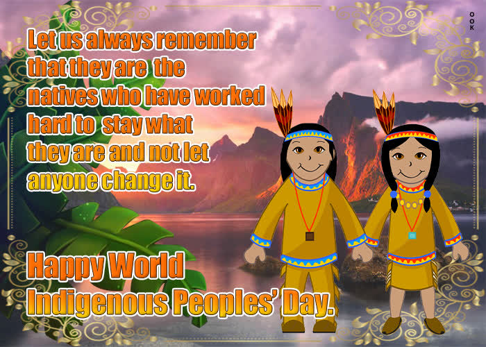 Picture indigenous peoples day