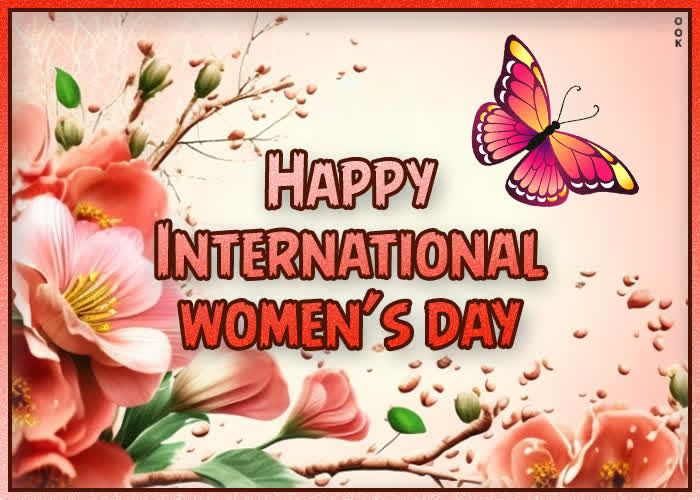 Postcard international women's day