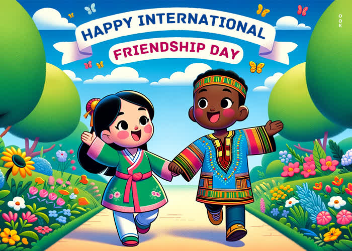 Picture int'l. day of friendship