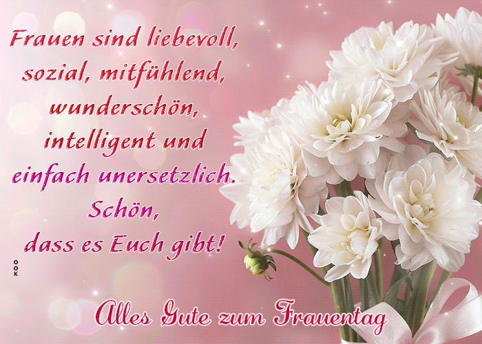 Postcard int'ler frauentag