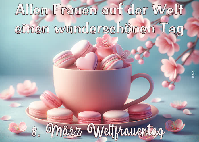 Postcard int'ler frauentag