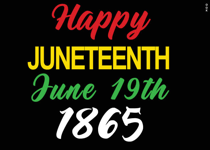 Postcard juneteenth