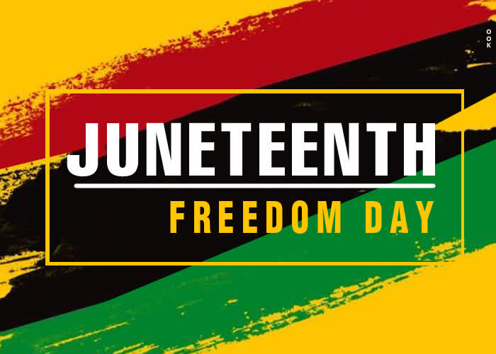 Postcard juneteenth