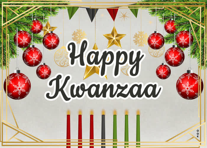 Postcard kwanzaa