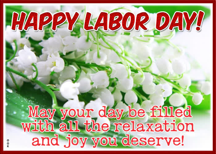 Postcard labor day