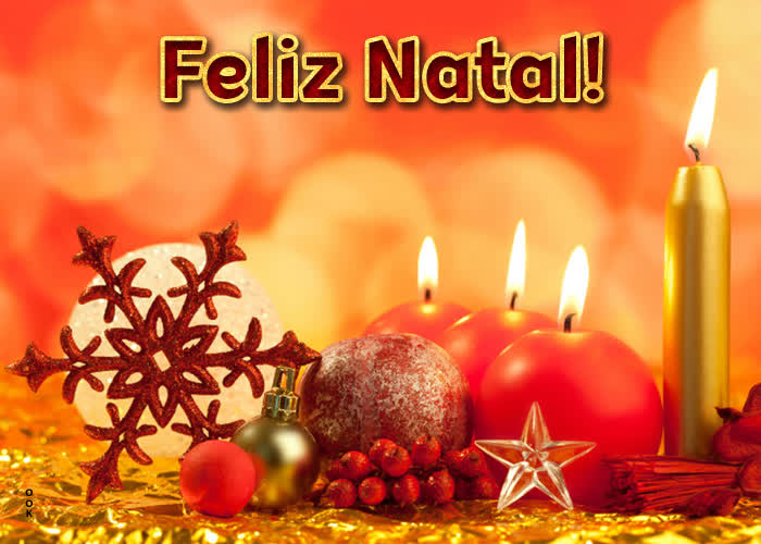 Postcard natal