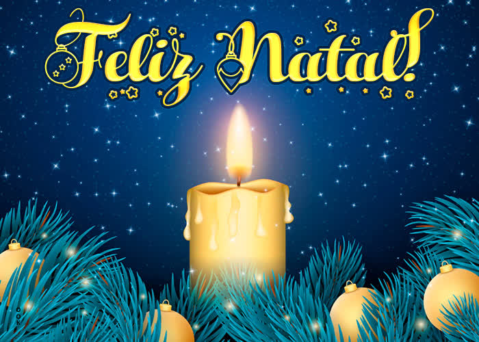 Postcard natal