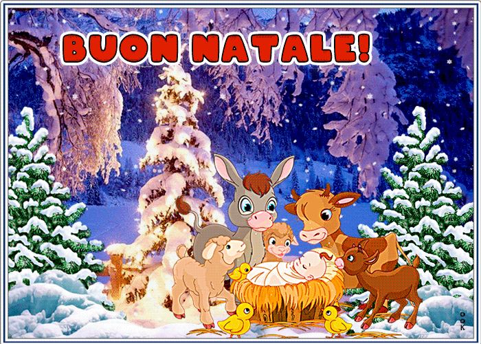 Postcard natale