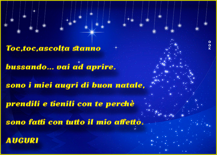 Postcard natale