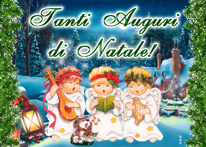 Postcard natale