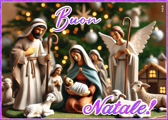 Postcard natale