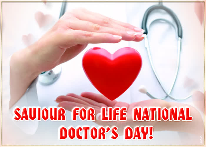 Postcard nat'l doctors day