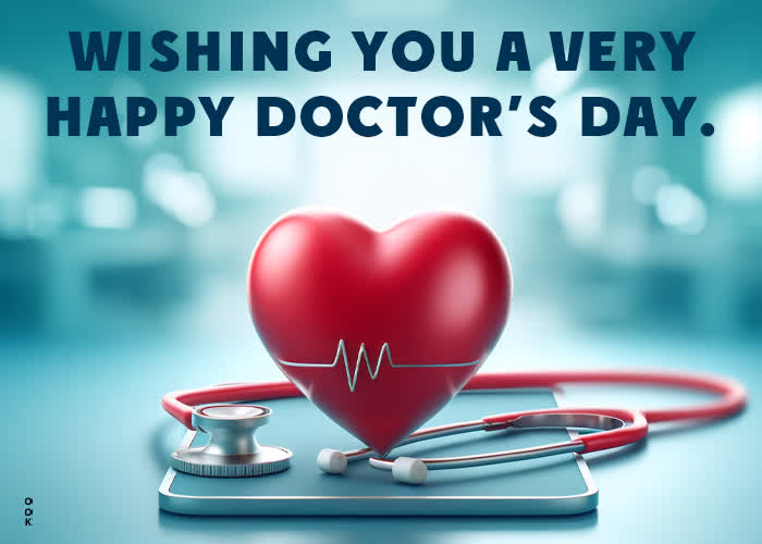 Postcard nat'l doctors daynat'l doctors day