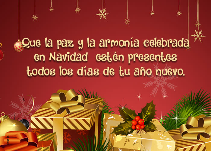 Postcard navidad