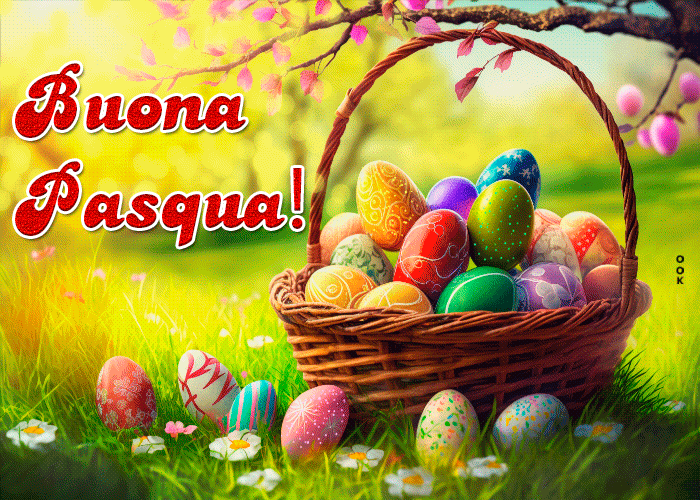 Postcard pasqua