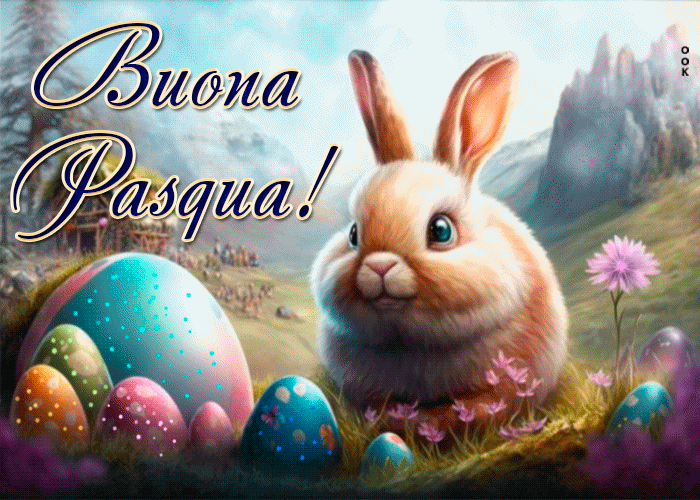 Postcard pasqua