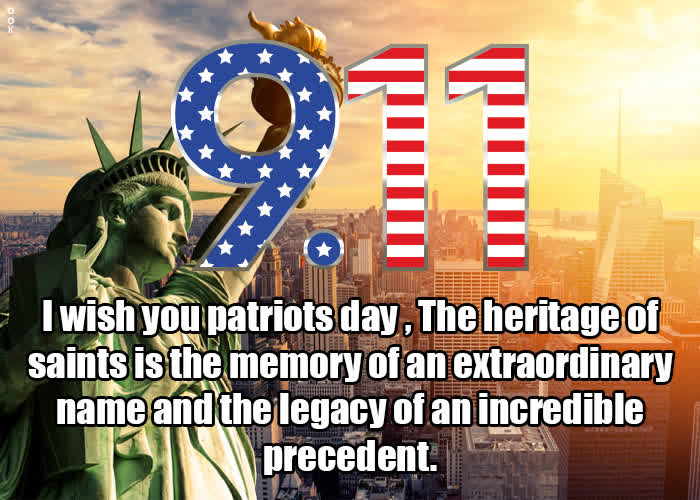 Postcard patriot day