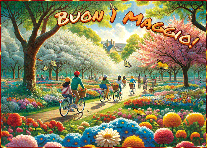 Postcard primo maggio