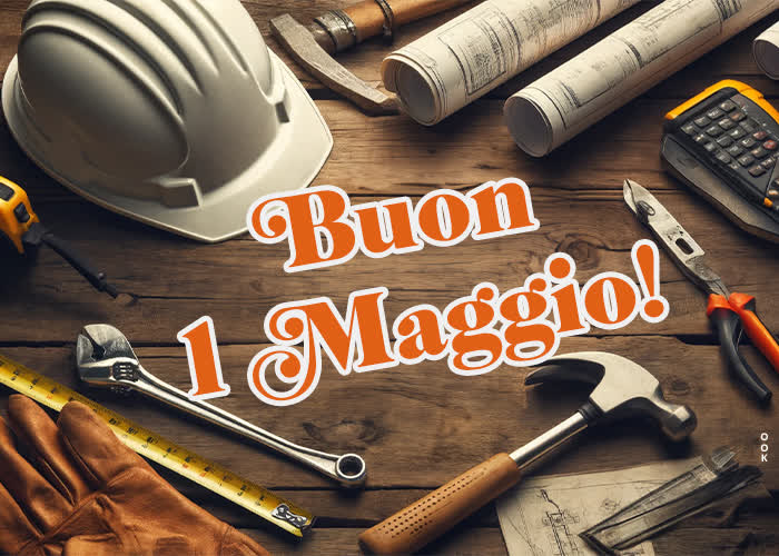 Postcard primo maggio