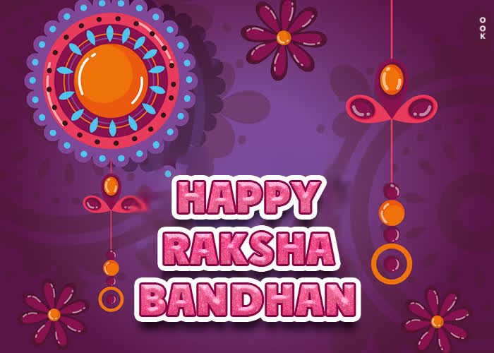 Postcard raksha bandhan (rakhi)