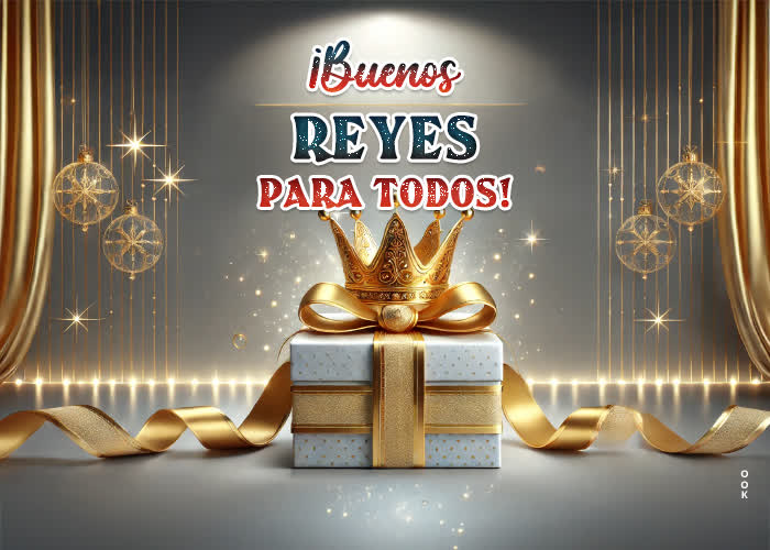 Postcard reyes magos