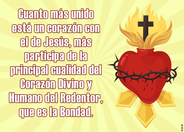 Postcard sagrado corazón de jesús